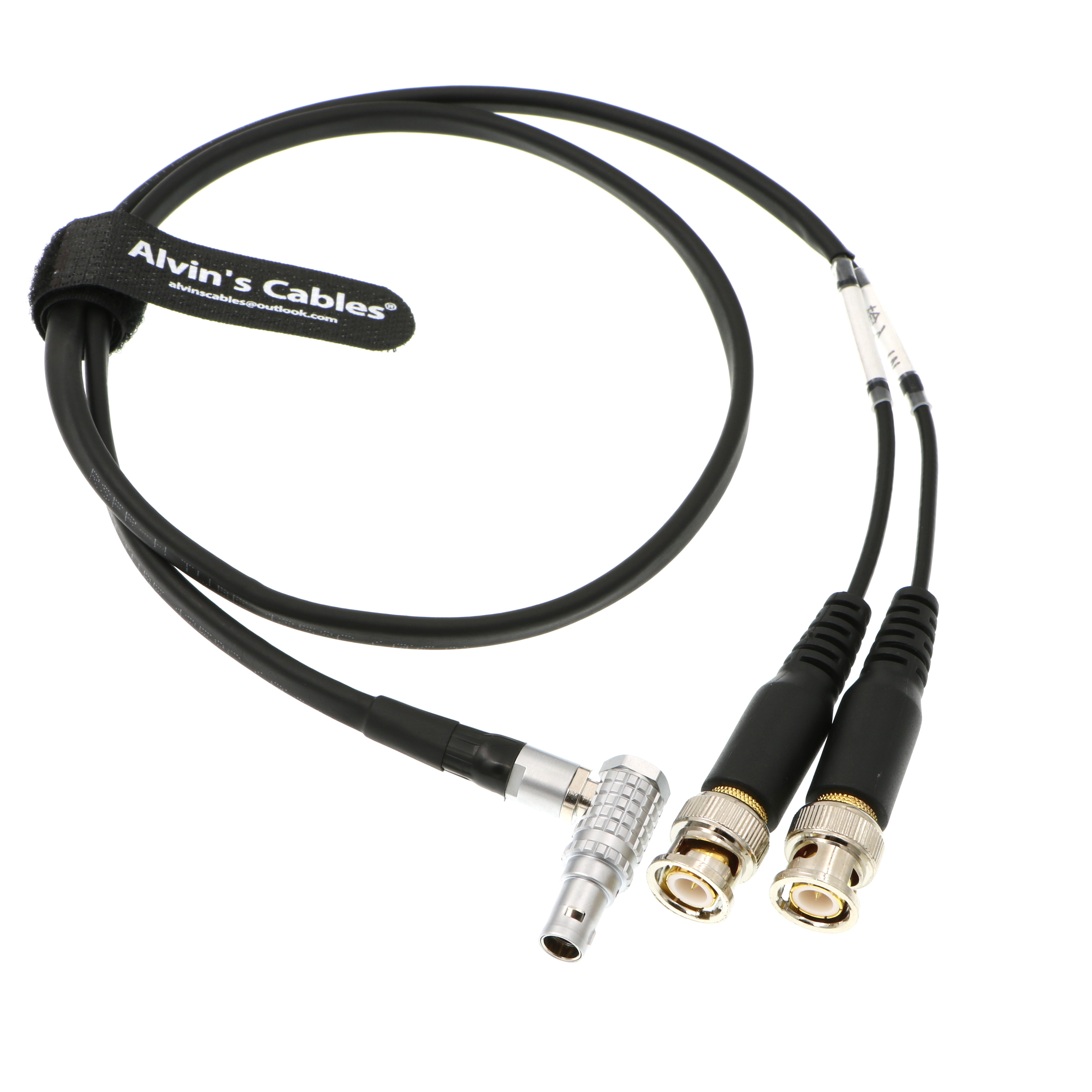 Wholesale Sound Devices BNC Timecode Cable Right Angle 5 Pin Male To BNC TIME CODE Input Output from china suppliers