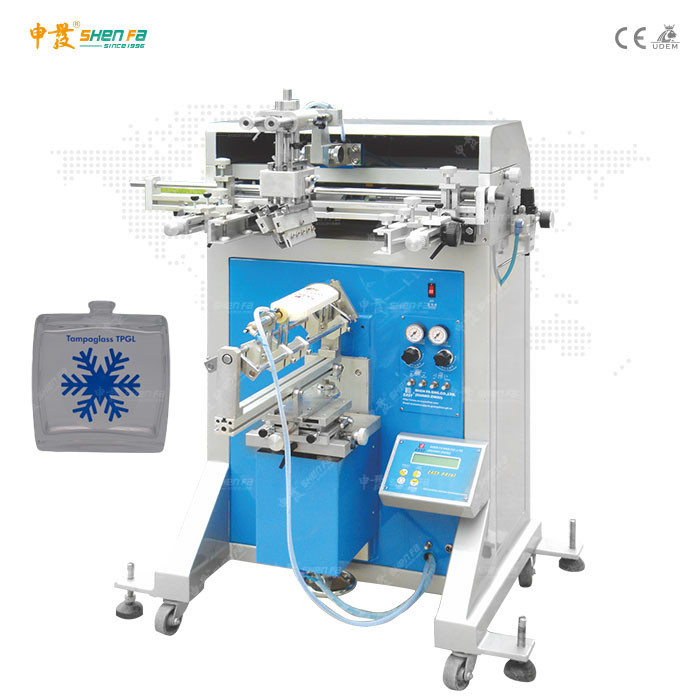 Wholesale 220V Semi Automatic Screen Printer Glass Bottle Screen Printing Machine from china suppliers