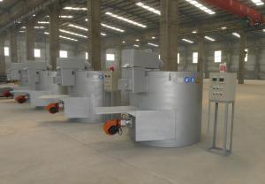 Wholesale NG Gas 0.30MPa Aluminum Crucible Furnace For Melting Aluminum Alloy ISO9001 from china suppliers