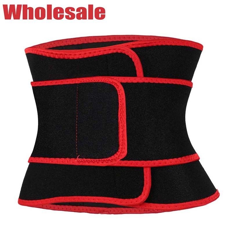 Wholesale Double Velcro Waist Trimmer Belt Workout Waist Trainer Sweat Belt from china suppliers