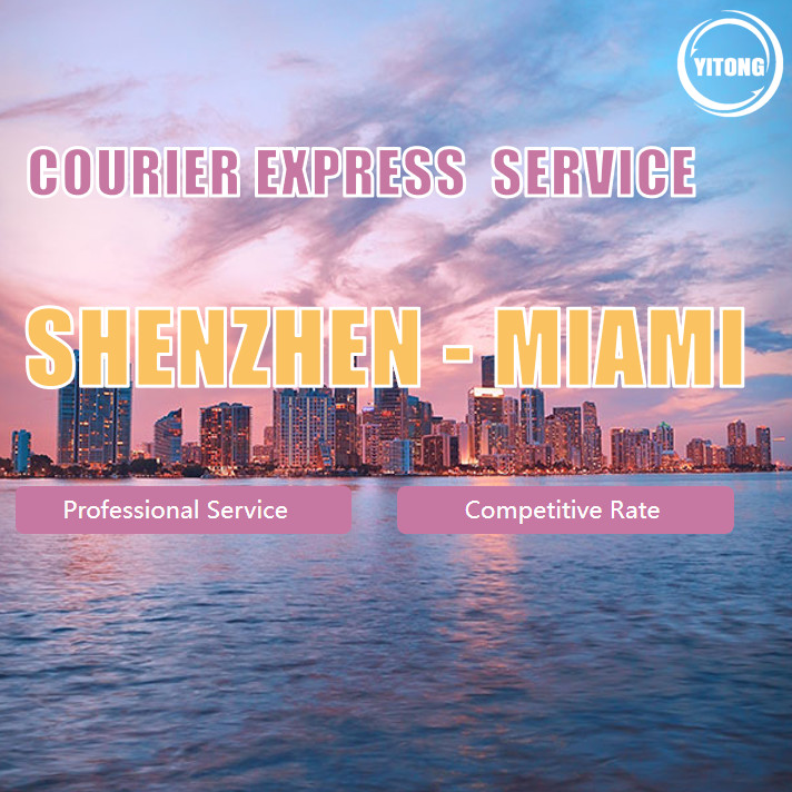Wholesale DDP  International Courier Express From Shenzhen To Miami Competitive Rate from china suppliers