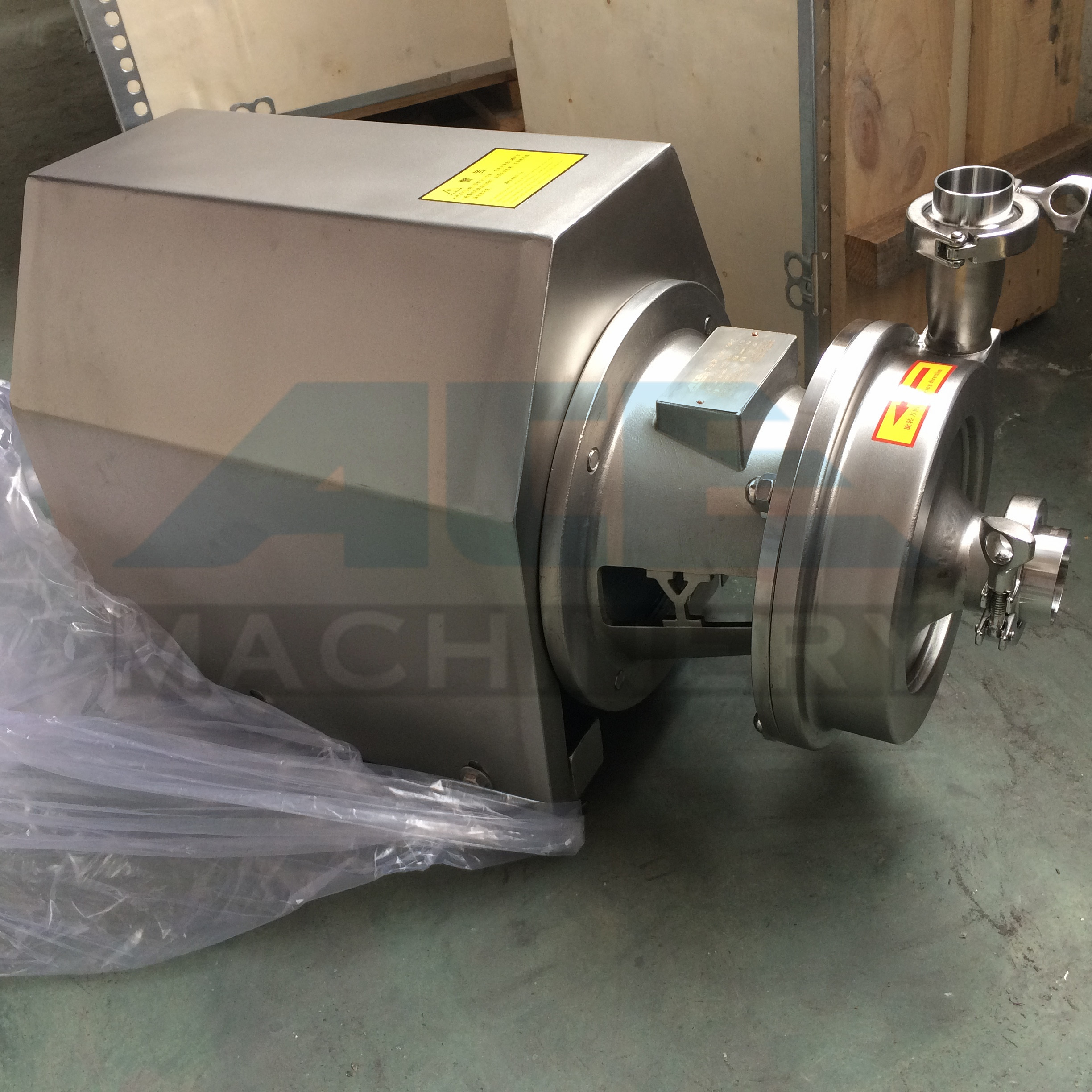 Wholesale SS304 316 Sanitary food grade Centrifugal transfer pump  1.5hp food grade clean water pump from china suppliers