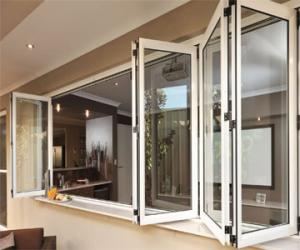 Wholesale Balcony Vertical Screen Aluminum Bifold Windows from china suppliers
