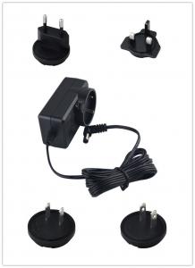 Wholesale UKCA Approve Interchangeable Power Adapter 12W Output Black from china suppliers