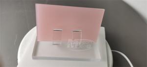Wholesale Mason 3mm Thick 1250x2450mm craft Paper Masked Color Pink Acrylic Plastic Plate from china suppliers