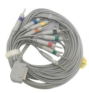Wholesale Kanz Pc-109 12 Lead Ecg Cable Aha Standard Din 3.0 8303000000 Gray Color from china suppliers