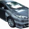 Buy cheap Stickers with Printed Patterns, Made of Black and White Leopard PVC Material from wholesalers