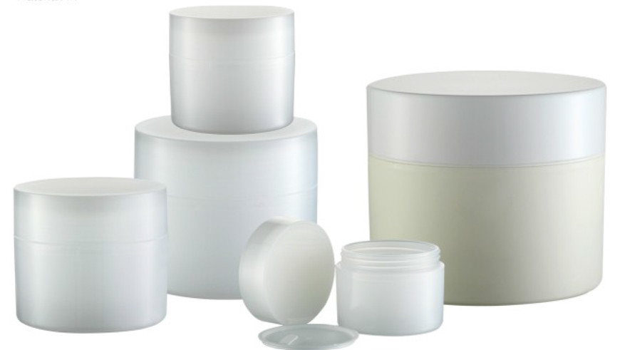 Wholesale JL-JR809 Full PP Plastic Jar Cream Jar 15ml 30ml 50ml 100ml 200ml Double Wall PP Jar from china suppliers