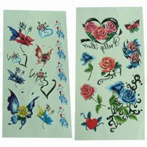 Wholesale Temporary/Removable Skin Tattoo Stickers, Eco-friendly, Last for Several Days from china suppliers