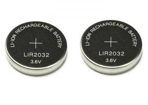 Wholesale Lightweight Li Ion Button Cell 3.6V LIR2032 3.7V 40mAh In Blood Glucose Meter from china suppliers