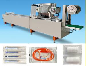 Wholesale 4 Side Seal Packaging Machine for Pharyngeal Swab Isolation Protective Clothing from china suppliers