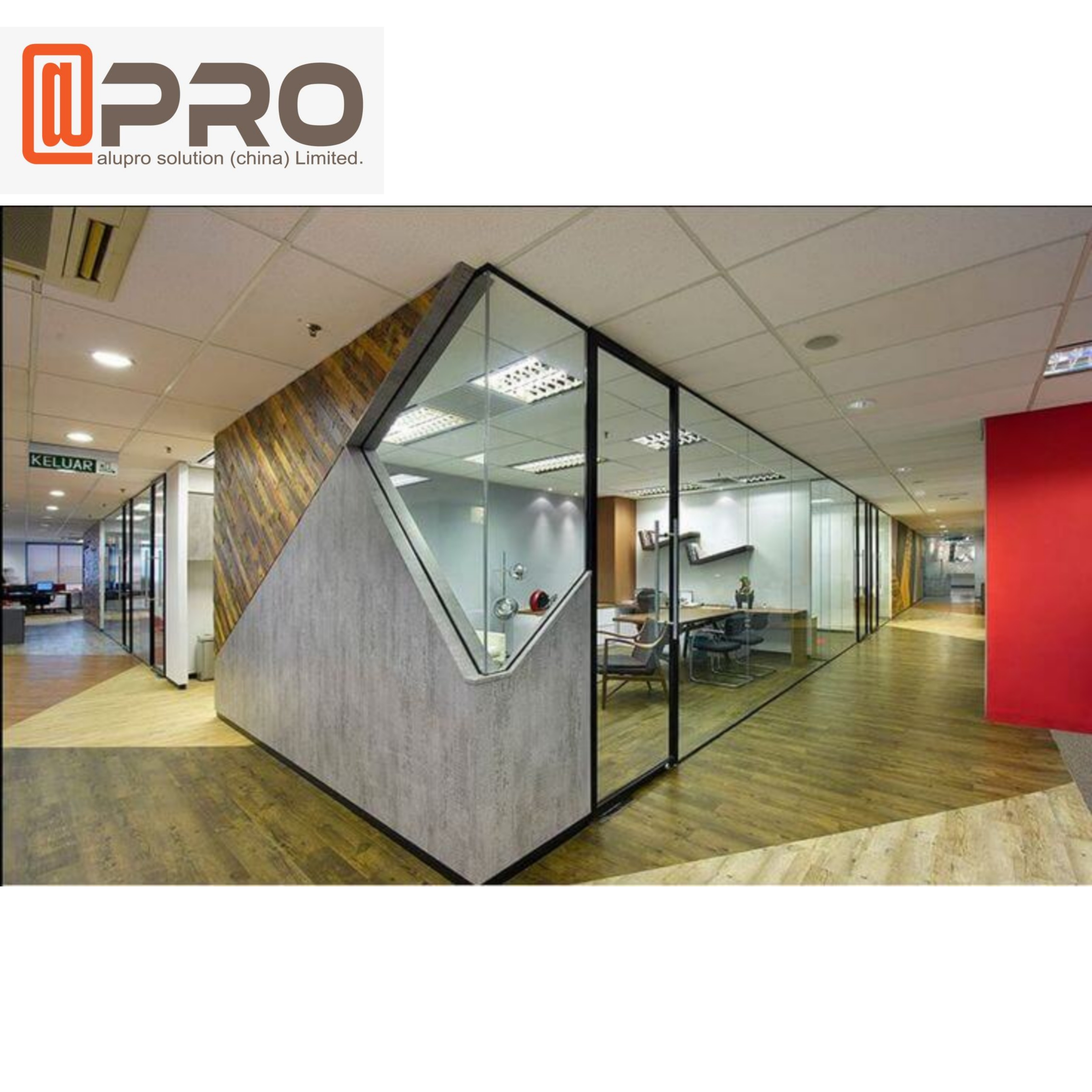 Wholesale Aluminium Frosted Glass Office Partition Board Etched Glass Office Partition from china suppliers