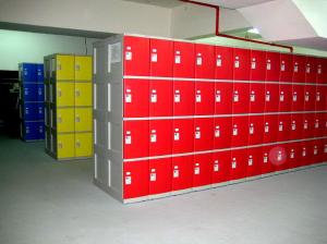 Wholesale Swimming Pool Green Shoe Storage Locker smart ABS locker easy installation from china suppliers
