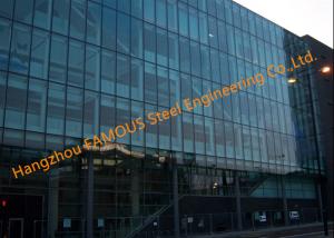 Wholesale 5mm 12A 5mm Glass Curtain Wall Facade , Low E Insulation Curtain Wall from china suppliers