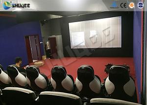 Wholesale Park 9D Cinema Seat With Electric / Pneumatic System Round Screen from china suppliers
