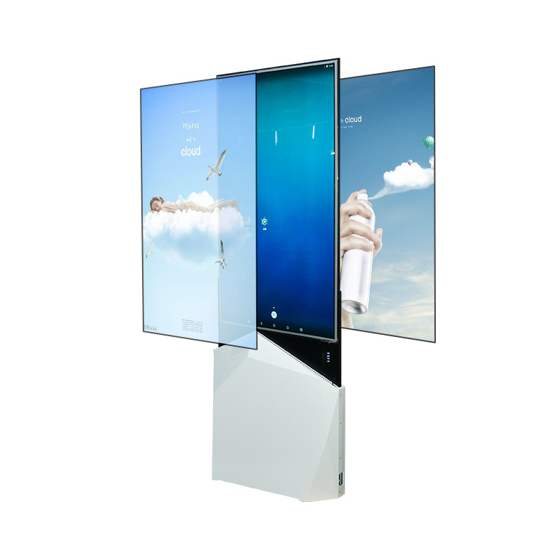 Wholesale Floor Stand Commercial Double Sided Oled Digital Signage 16.7M from china suppliers