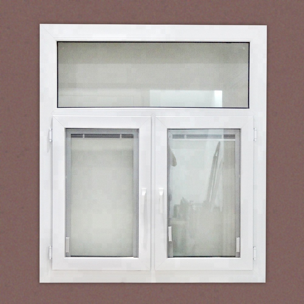 Wholesale Indoor Frosted Double Glazed Windows With Casement Vinyl Grilles from china suppliers
