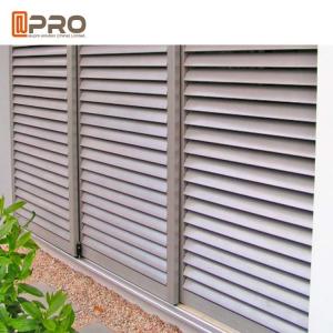 Wholesale Customized Aluminum Louver Window For Ventilation Adjustable Blinds And Sun Control from china suppliers