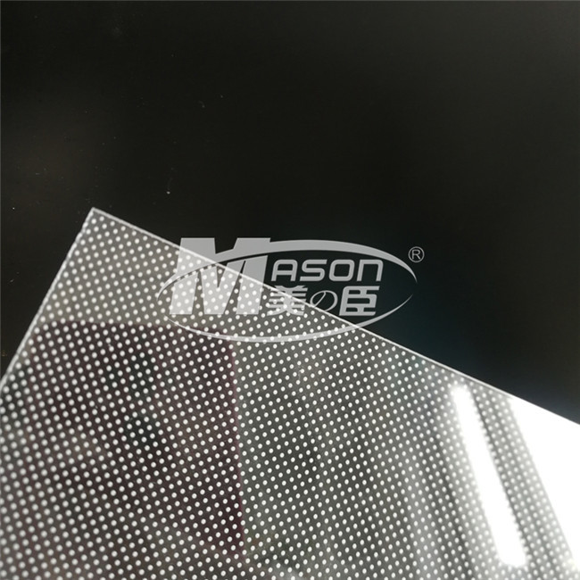Wholesale 3mm 1220X2440mm Acrylic Light Guide Panel LGP PMMA Use For Lighting Sign from china suppliers