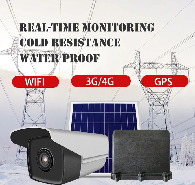 Wholesale MTK6739 Processor 12W 4G Wifi Security Camera 18000mah Wire Tower from china suppliers