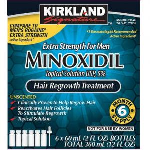 Wholesale Men Kirkland Minoxidil 5% Extra Strength Hair Regrowth Solution from china suppliers