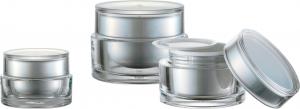 Wholesale JL-JR804 15g 30g 50g PMMA Skin Care Cream Jar With Disc from china suppliers