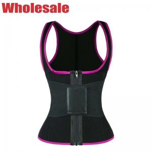 Wholesale Magical Velcro Workout Waist Trainer Vest Compression Sweat Vest from china suppliers