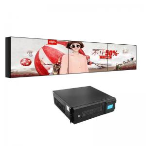 Wholesale 450cd/M2 4K Video Wall Display Bezel 5.3mm TV LCD Display 22Kg from china suppliers