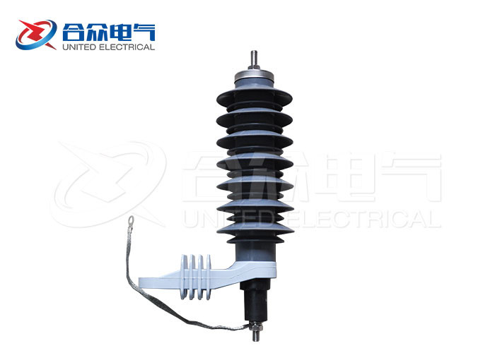 China Small Size Polymer Lightning Arrester Housed Zno Protection Device for sale