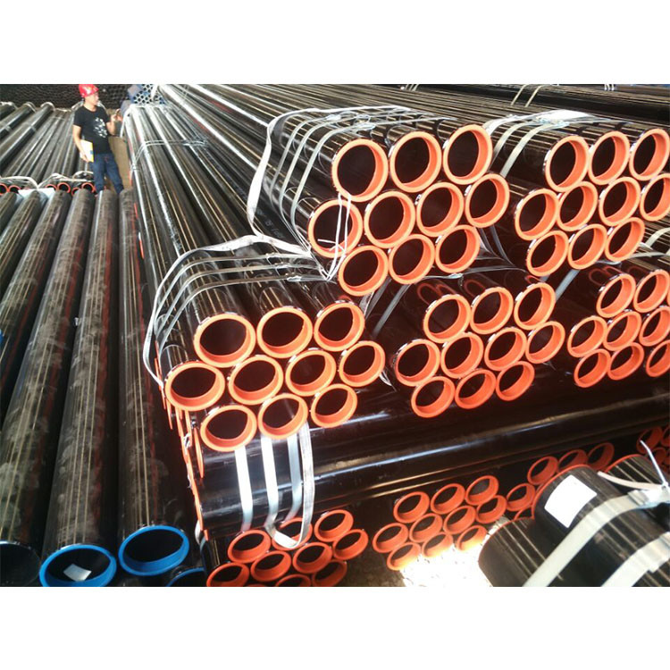 Wholesale ASTM A53 Gr. B ERW schedule 40 black carbon steel pipe used for oil and gas pipeline/ERW Welded Mild Steel black Pipe from china suppliers