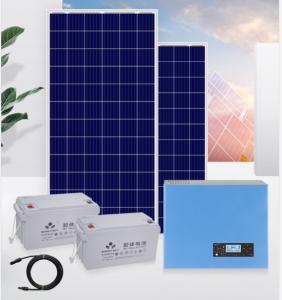Wholesale Polycrystalline 4kw Solar Battery Generator System Hybrid Off Grid Home Use from china suppliers