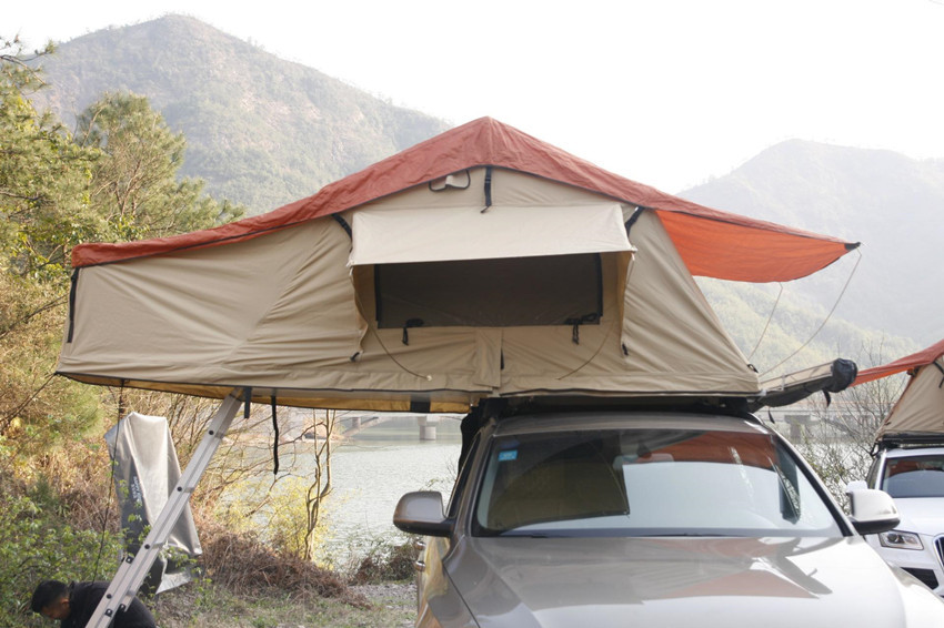 Wholesale Waterproof 4x4 Roof Top Tent Car Extension Tent With 6 Cm Thickness Mattress from china suppliers