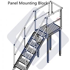 Wholesale Space Saving Modular Work Platform , Adjustable Stair Industrial Work Platforms from china suppliers