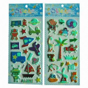 Wholesale Glow-in-dark luminous stickers, used for promotional gifts, advertisement and premiums  from china suppliers