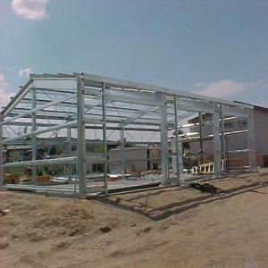 Wholesale Chinese good quality prefab steel fabricated easy installation steel warehouse for sales from china suppliers
