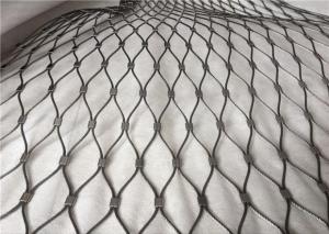 China Flexible Stainless Steel Rope Mesh X Tend Mesh Aperture Decorative Wire Mesh Aisi 316 on sale