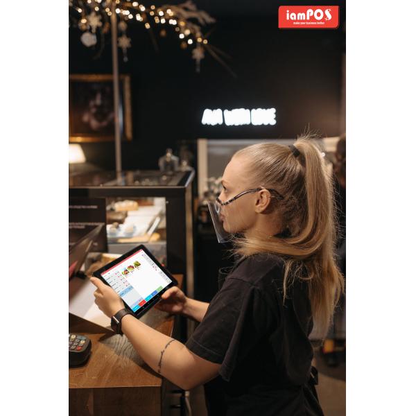 Convenience Store Grocery Fast Food 9.7 inch Tablet POS Machine with Optional Cash Drawer