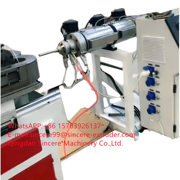 PVC PP PE Corrugated Pipe Extrusion Line