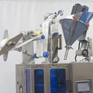 Automatic Triangle Tea Bag Packing Machine High Efficiency Tea Packaging