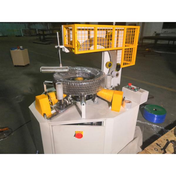 Strong Tension Horizontal Wrapping Machine With PLC Programmer Controller