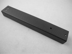 Wholesale Light Weight Matte Rectangular Carbon Fiber Tubing / Rods For Auto Mould / Display Rack from china suppliers