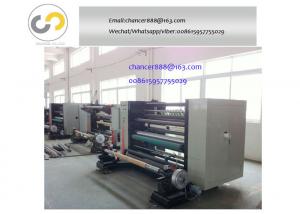 Wholesale Horizontal jumbo roll cutting machine, slitting and rewinding machine for bopp,PVC,paper from china suppliers