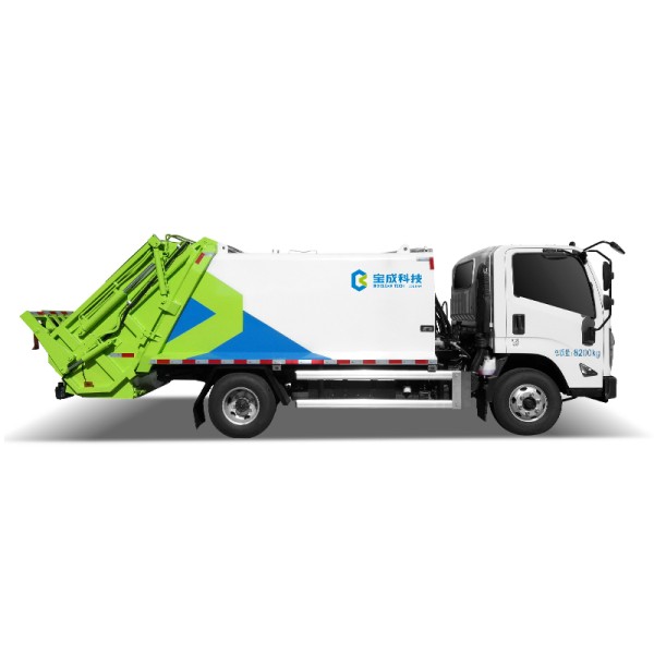 SINOTRUK HOWO 4X2 5CBM Garbage Compactor Waste Collection Refuse Compactor Truck