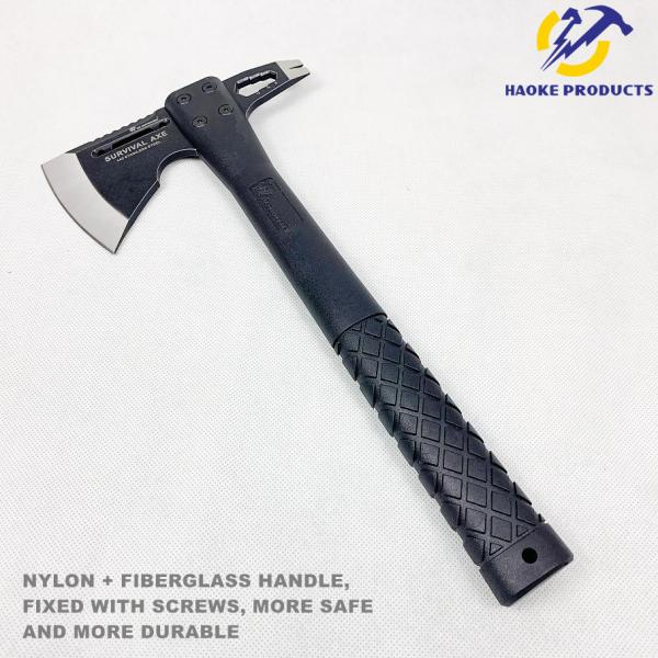 Light Weight Multi-Function Survival Axe Stainless Steel Rescue Axe with Sharp Blade