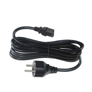 Wholesale VDE 250V H05VV-F 3G1.0mm² Schuko to C13 Power Cord from china suppliers