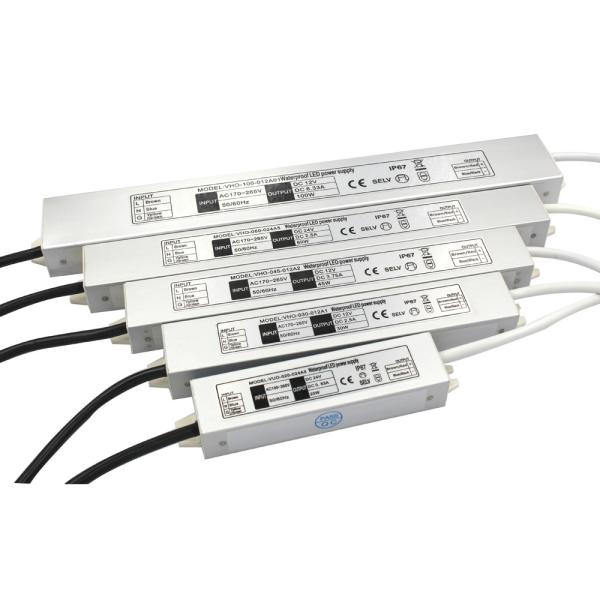 SAA 24V Waterproof Electronic LED Driver 20W Slim Design Power Supply