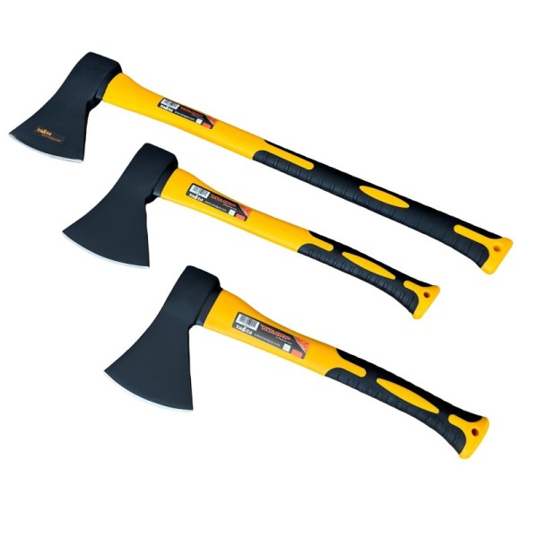 Axe with fiberglass handle