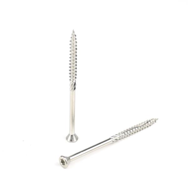 Wooden Ceiling Partition 3 Inch Flat Head Deck Screw with Phillips Cross Recess Drive