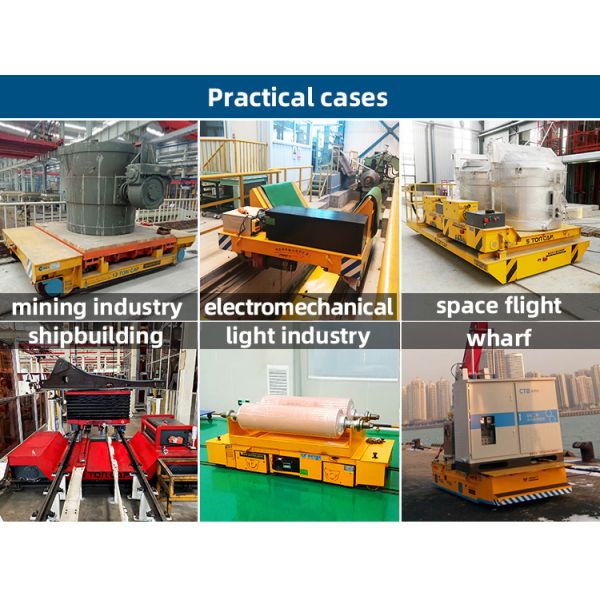 Battery Transfer Cart Agv Automated Guided Carts For Outdoor And Indoor Operation