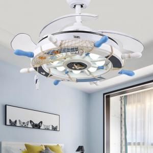 China Creative fan lamp with remote control light for child baby bedroom living room Kids room ceiling fan light(WH-VLL-04） on sale